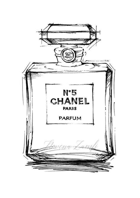 chanel drinkbottle|chanel bottle drawing.